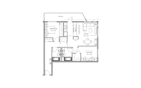 the evergreen floor plan of evergreen court condos